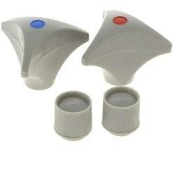 Boutons Gris Par 4 87167409340 Pour Chauffe-eau Elm Leblanc