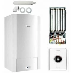 ELM LEBLANC Pack Chaudière ODEALIS CONDENS 24-2M + Dosseret GVT C 24-H + Thermostat EasyControl CT 200 + Ventouse COMPLETE