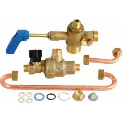 Raccord Entree Sanitaire + Robinetterie Brio , ELM LEBLANC ,Ref. 87167616330 - Besoin D'Habitat