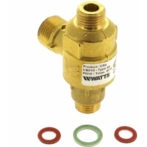 Disconnecteur Watts Cbc 1/4, 87167454860 Pour Chaudiere Elm Leblanc 1 Disconnecteur Watts Cbc 1/4, 87167454860 Pour Chaudiere Elm Leblanc