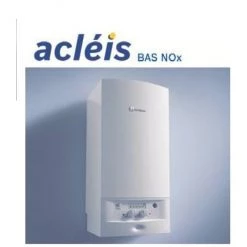 CHAUDIERE MURALE ACLEIS BAS NOX 23 KW ELM LEBLANC MIXTE INSTANTANEE VMC SANITAIRE + CHAUFFAGE