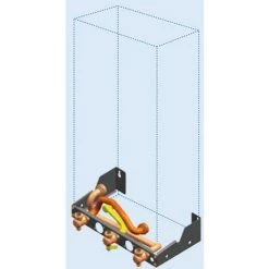 Dosseret Pour Chaudiere Murale EGALIS Chauffage Seul NGVS/NGLS (remplace GL5.34) DOS GS12 ELM LEBLANC BOSCH 7716780113